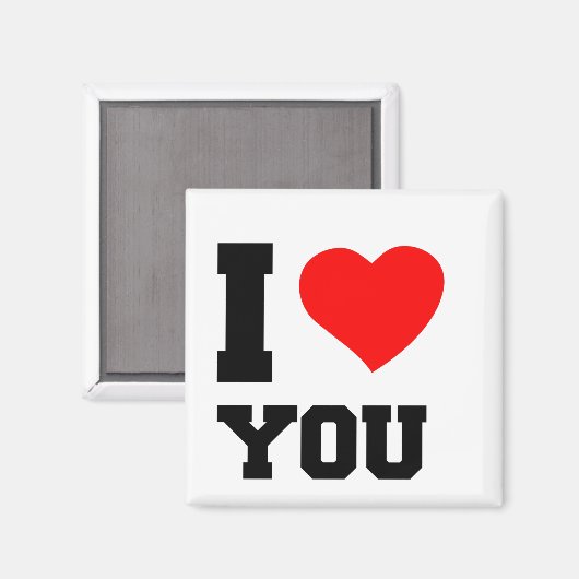 愛してる マグネット (正面/裏面)