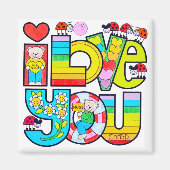 愛してる マグネット (正面)