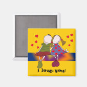 愛してる！マグネット マグネット (正面/裏面)