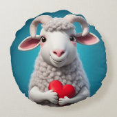 愛してる ラウンドクッション (裏面)