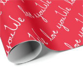 愛してる ラッピングペーパー (ロールコーナー)