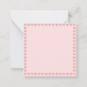 愛してる、ラマ ノートカード (裏面)