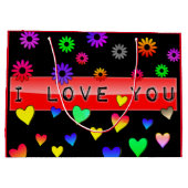 愛してる ラージペーパーバッグ (裏面)