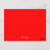 「愛してる」ロマンチックな言葉 ポストカード (裏面)