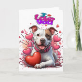 愛してる - 中を見て。 カード (正面)