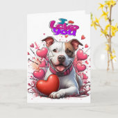 愛してる - 中を見て。 カード (黄色い花)