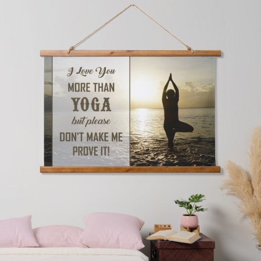 愛してる… 吊り下げ型タペストリー (寝室)