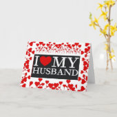 「愛してる」夫誕生日 カード (黄色い花)