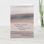 愛してる & 懐かしい カード (正面)