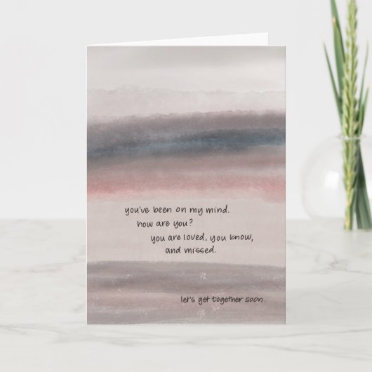 愛してる & 懐かしい カード (正面)