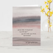 愛してる & 懐かしい カード (黄色い花)