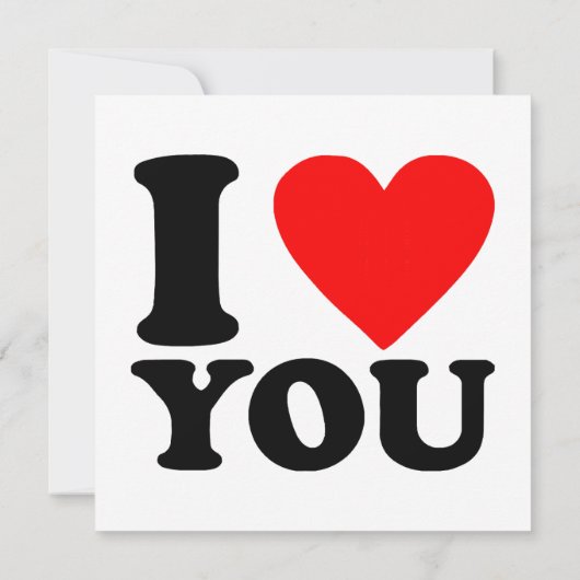 愛してる 招待状 (裏面)