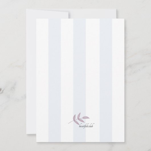 愛してる 招待状 (裏面)