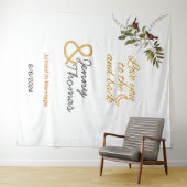 愛してる、月と星の彼方まで。 編集可 タペストリー (インサイチュ(横))