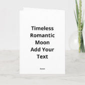 愛してる。月と星の果てしなく遠い彼方まで。そして永遠に。 カード (裏面)