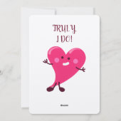 愛してる！本当に私は！ |バレンタカスタマイズイン シーズンカード (裏面)