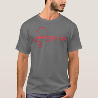 愛してる+私+おもしろ Tシャツ