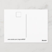 「愛してる」空書は ポストカード (裏面)