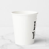 愛してる 紙コップ (右)