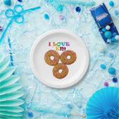 愛してる!紙プレート ペーパープレート (パーティー)