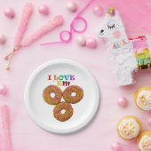 愛してる!紙プレート ペーパープレート (パーティー)