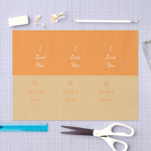 愛してる 薄葉紙 (クラフト)