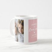 愛してる | 2フォトコラージュ |コーヒーマグ コーヒーマグカップ (正面左)