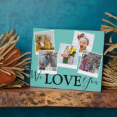愛してる | 5フォトコラージュ | フォトプラーク (側面)