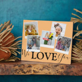 愛してる | 5フォトコラージュ | フォトプラーク (側面)