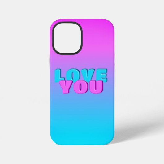 愛してる iPhoneケース (裏面)