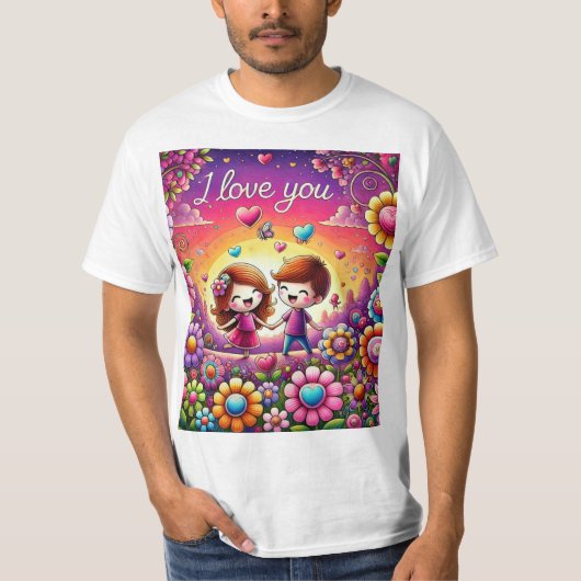 愛してる Tシャツ (正面)