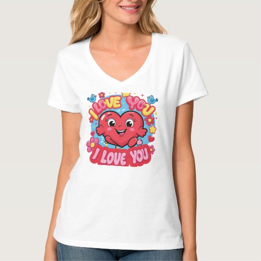 愛してる Tシャツ (正面)