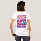 愛してる Tシャツ (裏面フル)