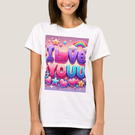 愛してる Tシャツ (正面)