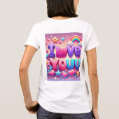 愛してる Tシャツ (裏面)