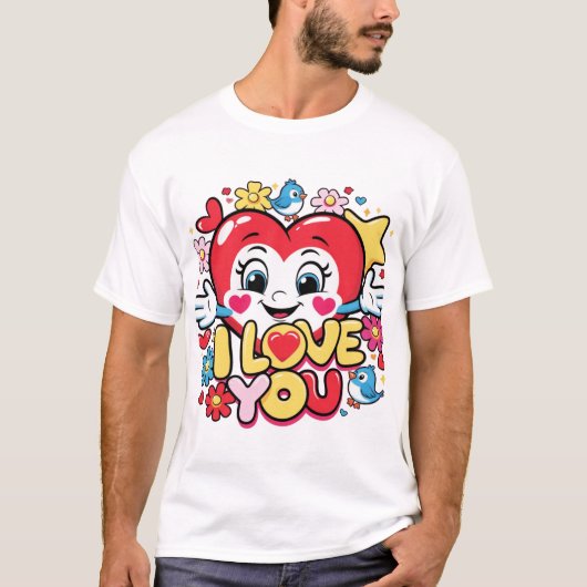 愛してる Tシャツ (正面)