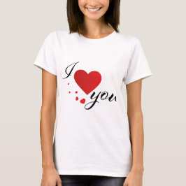 愛してる Tシャツ