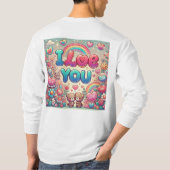 愛してる Tシャツ (裏面)