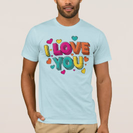 愛してる Tシャツ