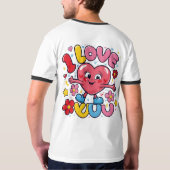 愛してる Tシャツ (裏面)