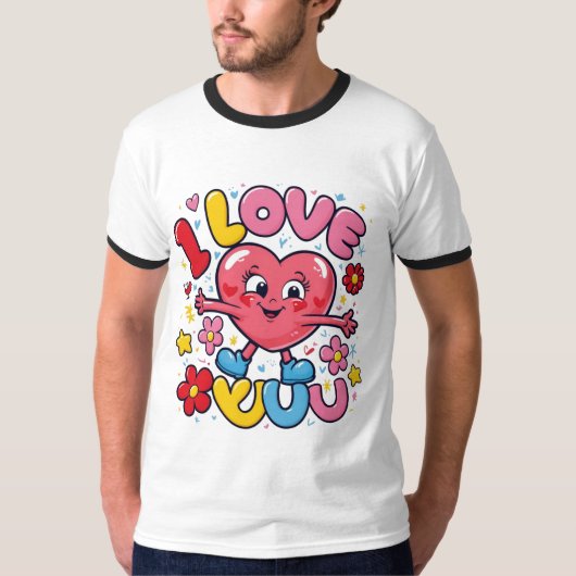 愛してる Tシャツ (正面)