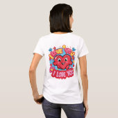 愛してる Tシャツ (裏面フル)