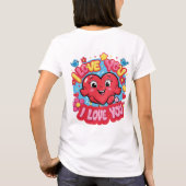 愛してる Tシャツ (裏面)