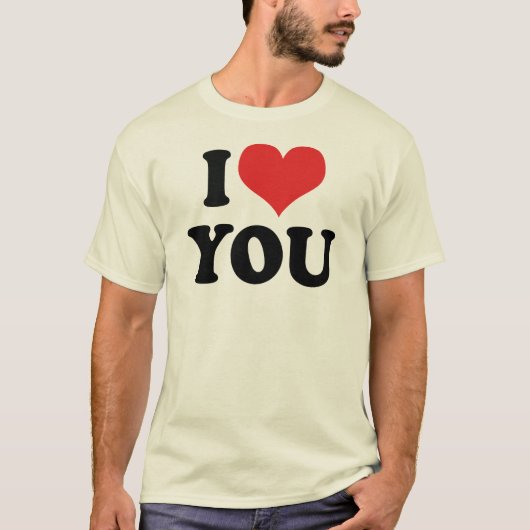 愛してるTシャツ Tシャツ (正面)
