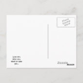 愛して下さい、恋しく思って下さい、…接吻したいと思って下さい ポストカード (裏面)