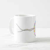 愛して下さいThyブログ-より大きいマグ(私のfave)を コーヒーマグカップ (正面左)