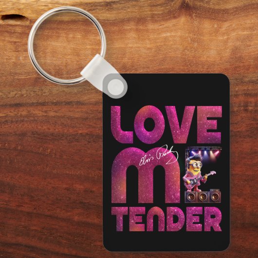 愛して優 キーホルダー (正面)