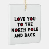 愛して北極へ セラミックオーナメント (右)