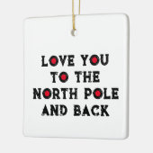 愛して北極へ セラミックオーナメント (左)