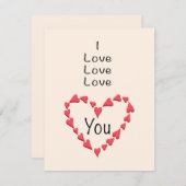 愛して愛して愛してる シーズンカード (正面/裏面)